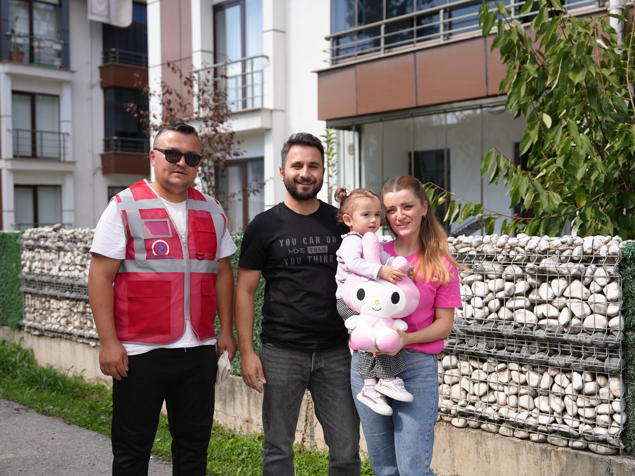 Minik Melisa'ya anlamlı jest