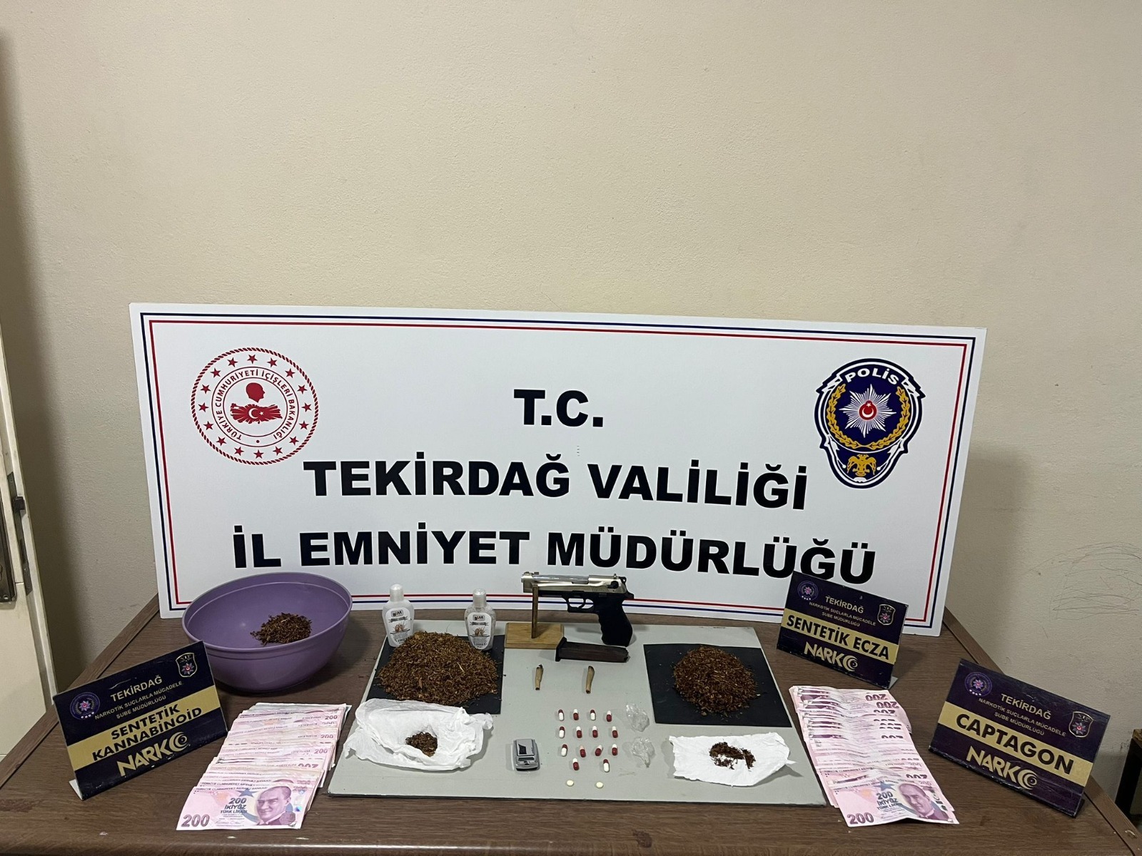 Tekirdağ’da torbacı operasyonları: 14 kişi tutuklandı