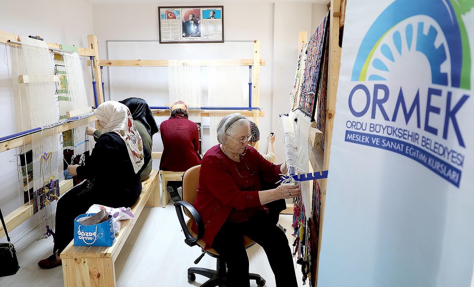 Bu gurur ORMEK’in: 114 bin kişiye meslek ve sanat eğitimi