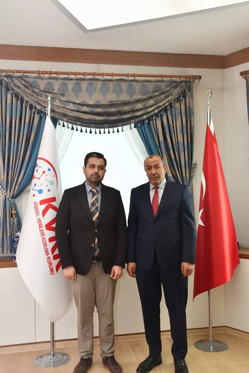 KVKK Başkanı Faruk Bilir, TİMBİR Başkan Vekili Cüneyd Altıparmak’a konuştu