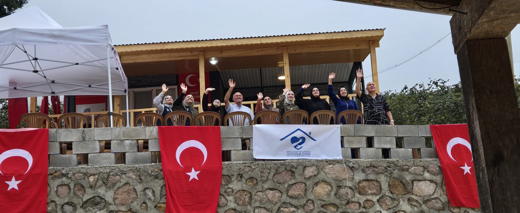Şehit babasının yıllardır kurduğu ev hayali gerçekleşti