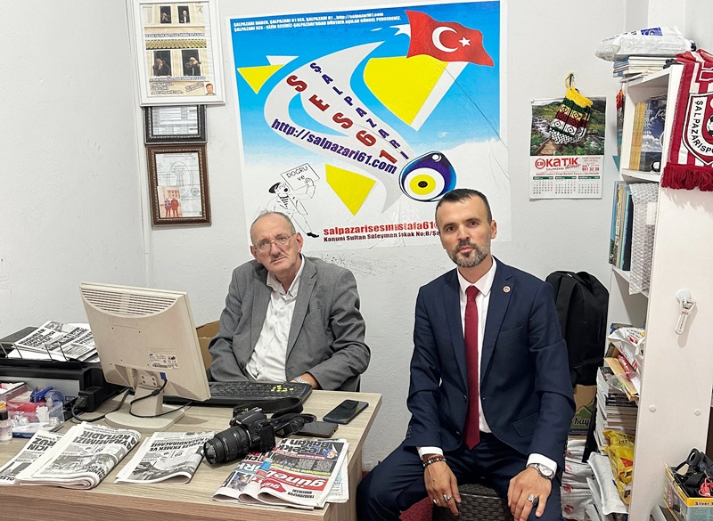 BHA Muhabirine Saadet Partisi İlçe Başkanı Özendi’den ziyaret