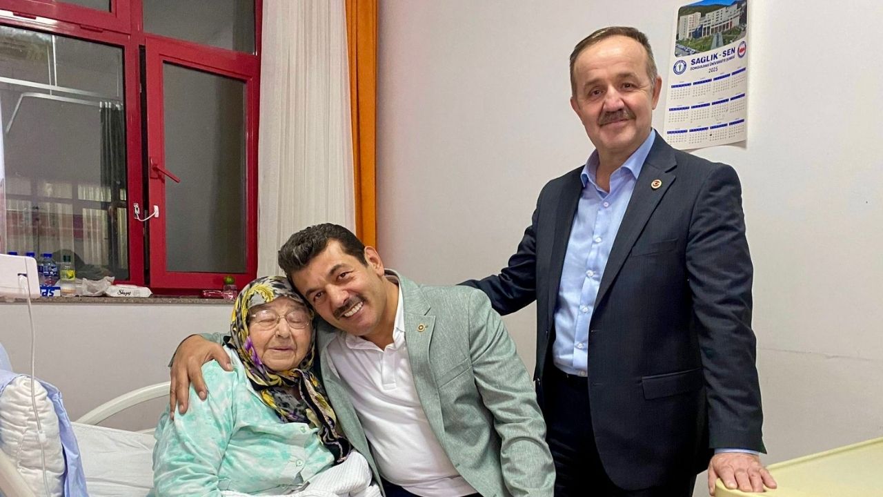 Milletvekili Muammer Avcı’dan hastane ziyareti