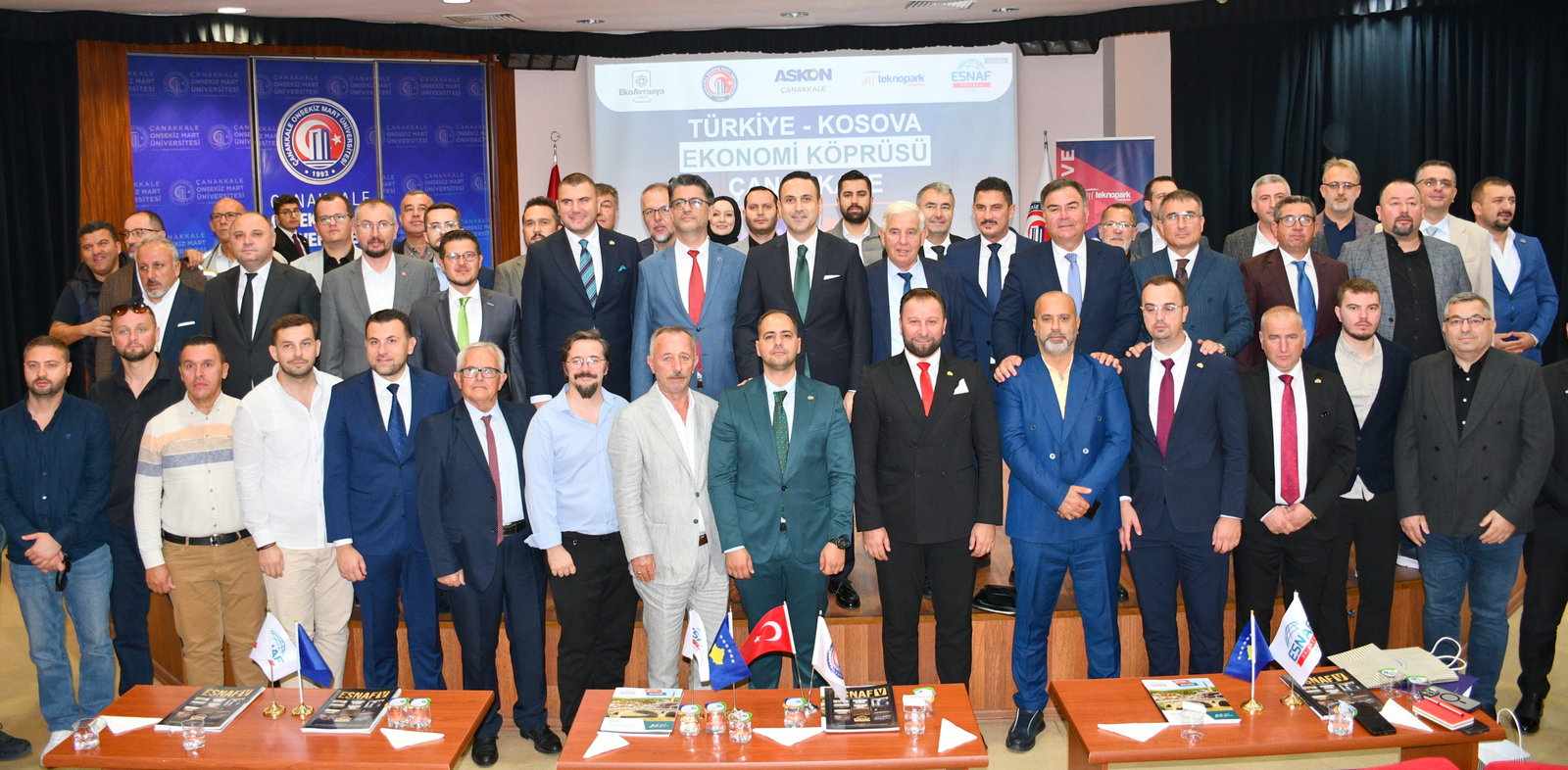 Türkiye–Kosova Ekonomi Köprüsü ÇOMÜ’de kuruldu
