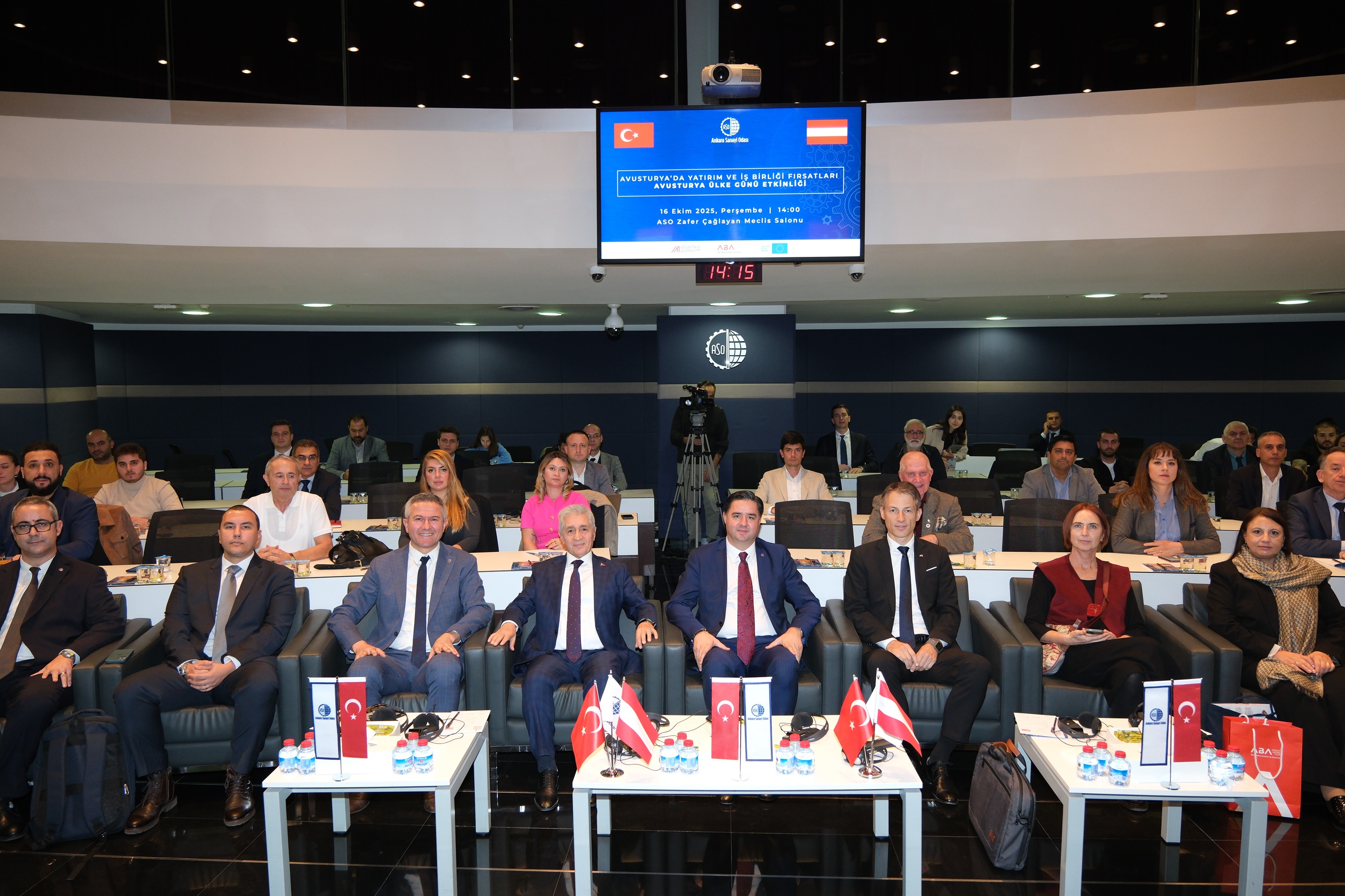 Türkiye-Avusturya ekonomik iş birliği ASO'da masaya yatırıldı