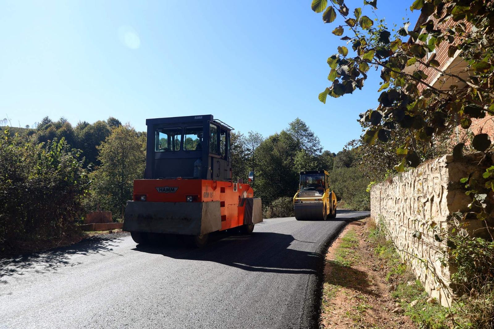 Aybastı’nın yollarına büyükşehir imzası