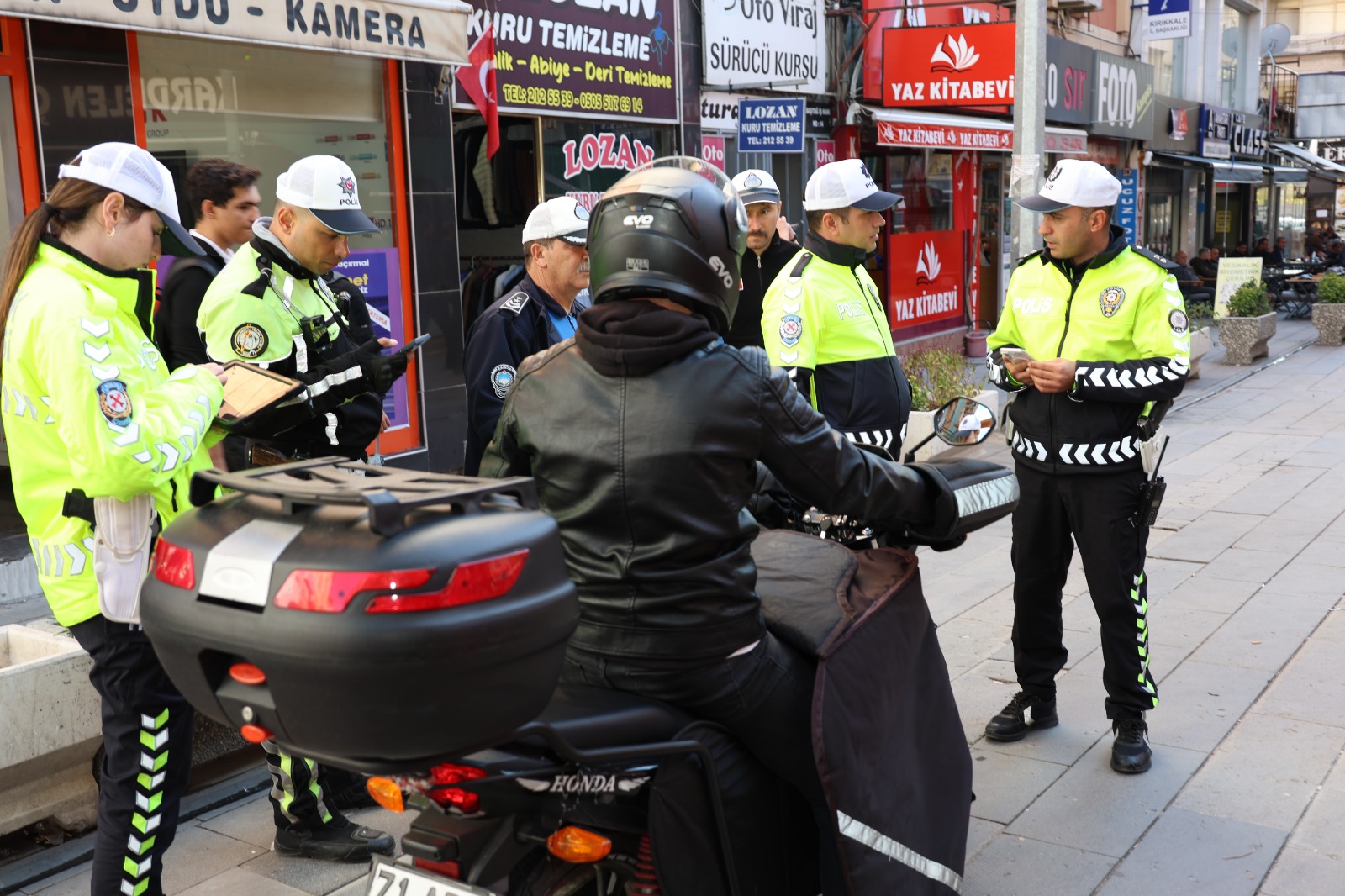 Kırıkkale’de motosikletlere ceza yağdı