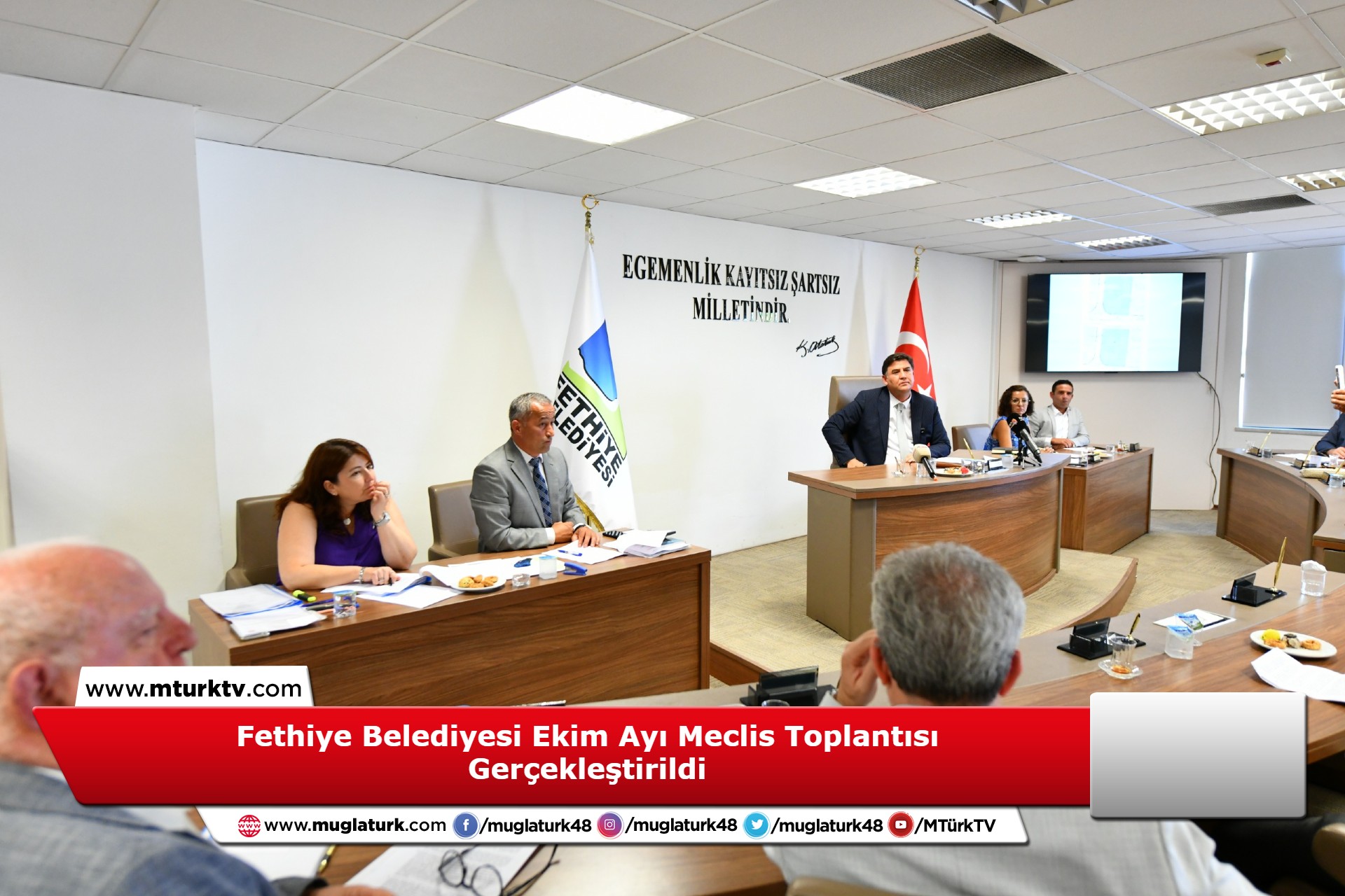 Fethiye Belediyesi Meclis Toplantısı Gerçekleştirildi
