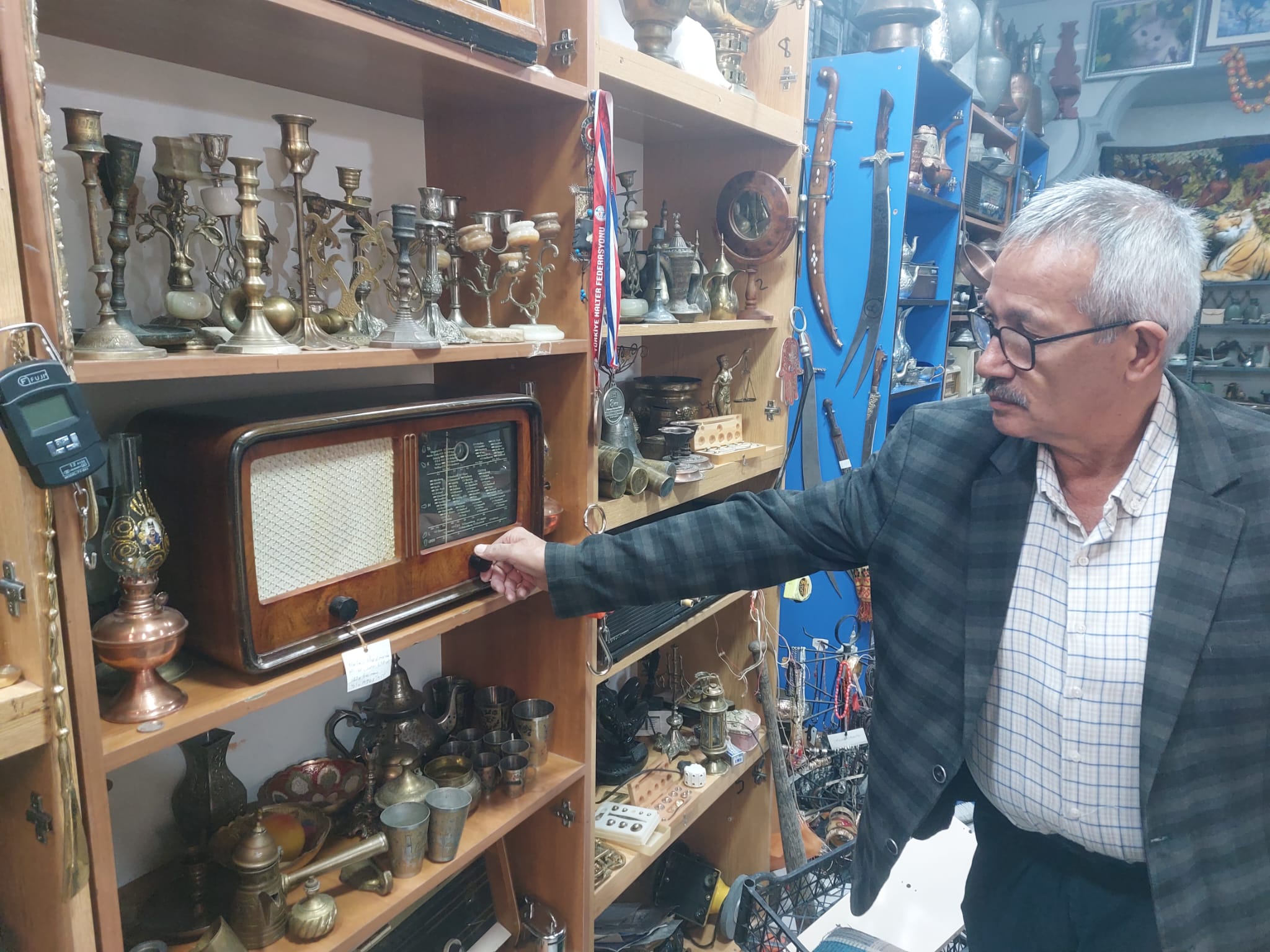 Kırıkkale’nin ilk antikacısı: Serçeşme Demirhan