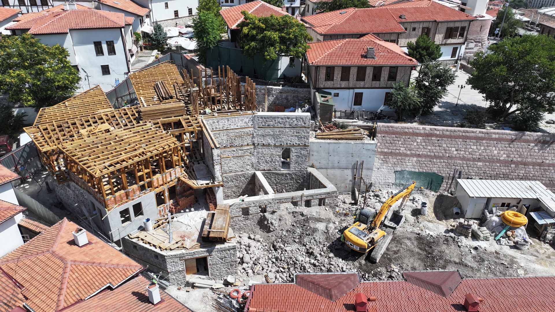 Ankara Kalesi’nde tarih ve yaşam dolu proje: gastronomi merkezi
