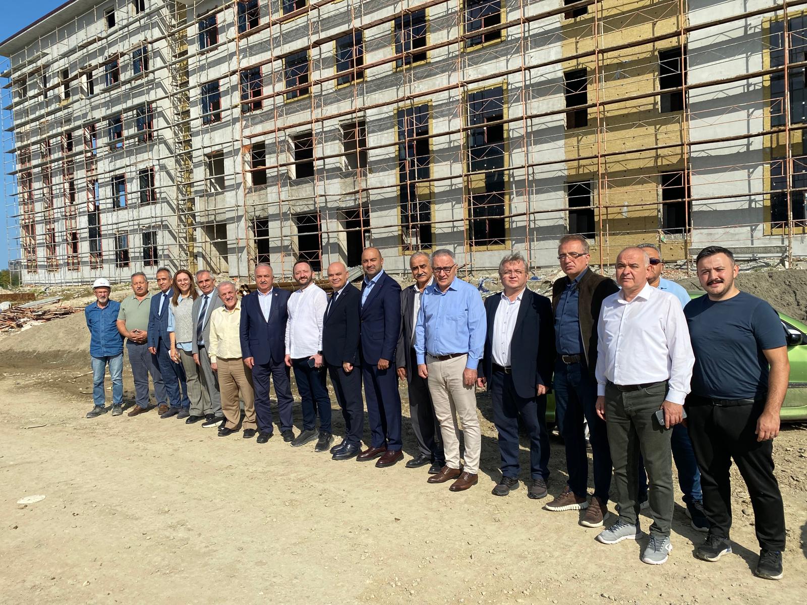 Giresun Üniversitesi Tıp Fakültesi Mofroloji binası bitmek üzere