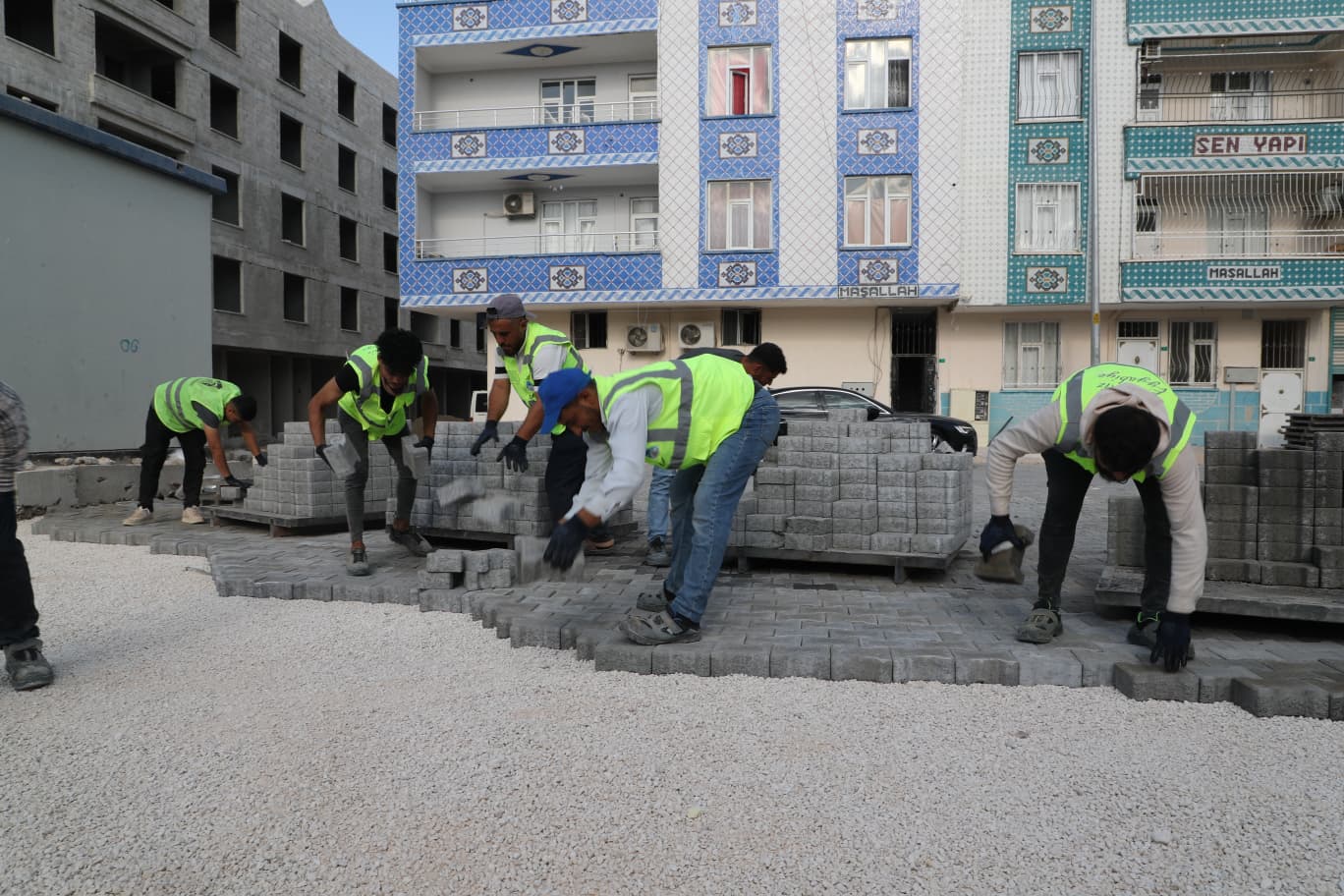 Başkan Kuş, yol yapım çalışmalarını inceledi