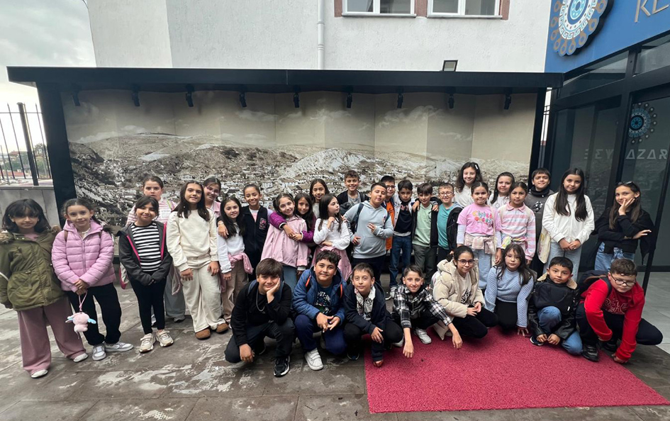 Beypazarlı öğrenciler ilçelerinin tarihini yerinde öğreniyor