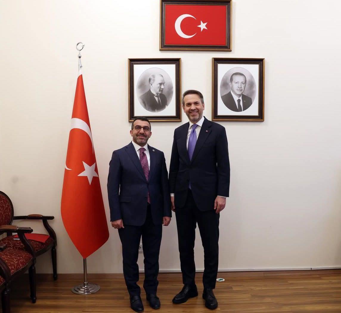 Milletvekili Adem Çalkın’dan Enerji ve Tabii Kaynaklar Bakanı’na ziyaret