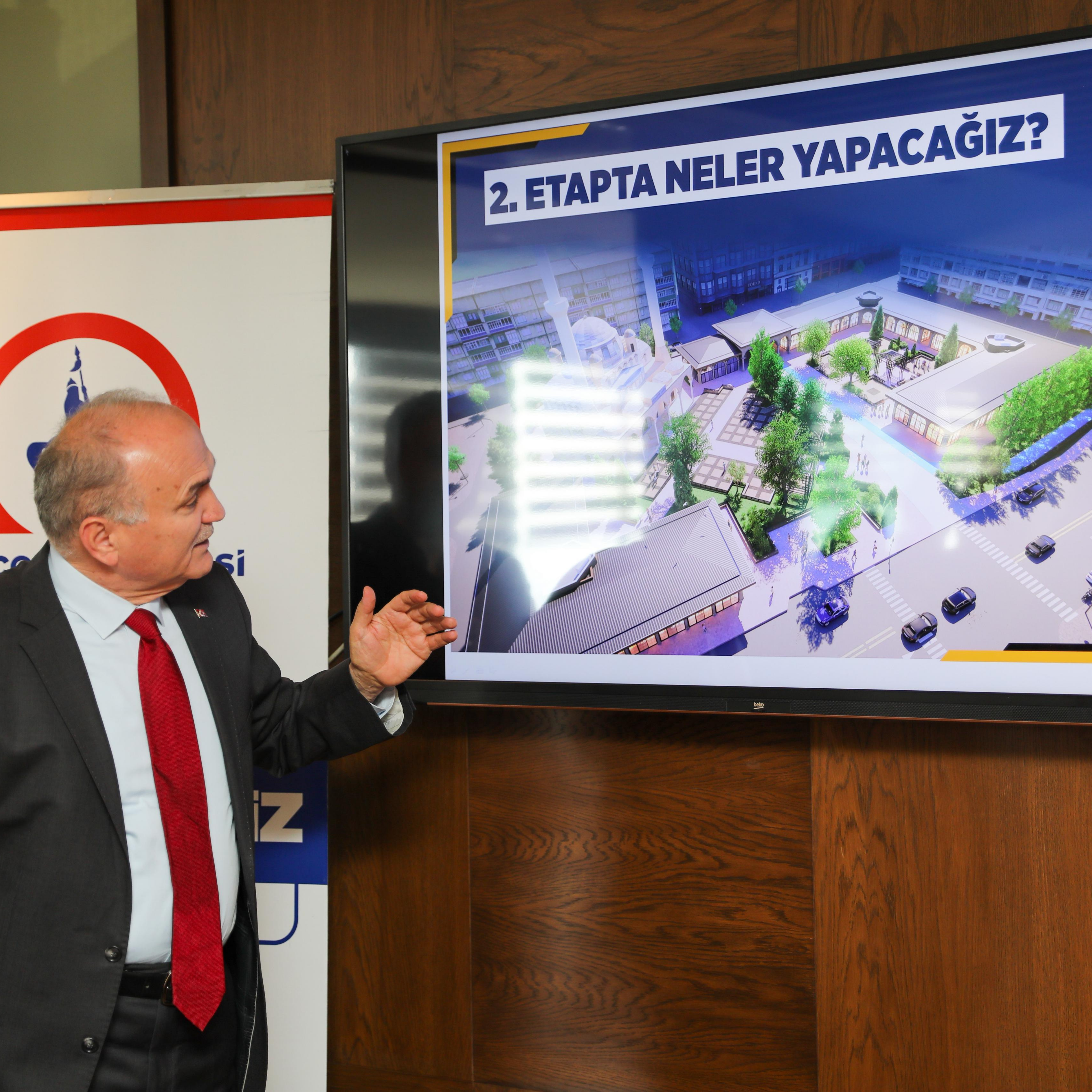 Düzce'de "Cedidiye kent meydanı 2. etap projesi" başlıyor