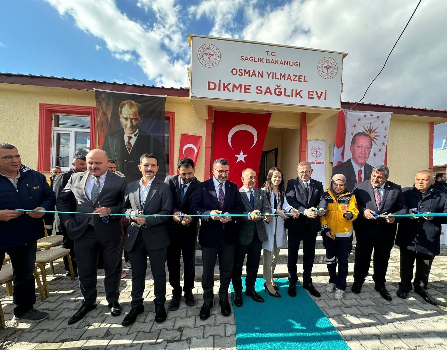 Kars Dikme Köyü’ne yeni sağlık evi: Osman Yılmazel Sağlık Evi hizmete açıldı