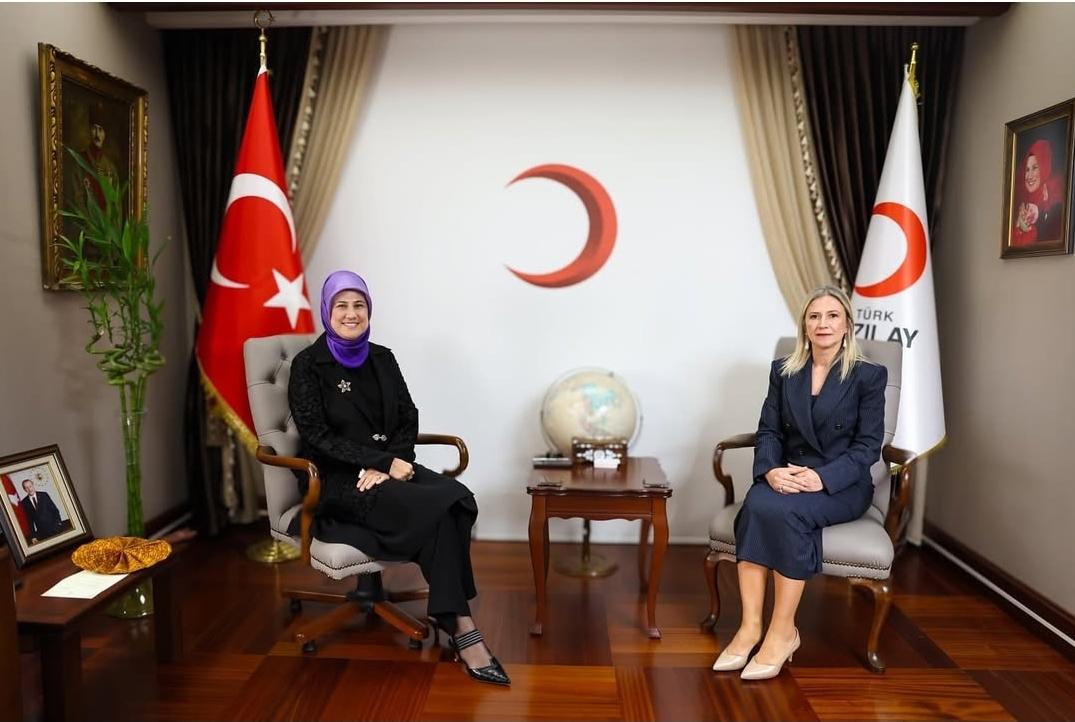 Kızılay Kars İl Başkanı Hüryurt’tan Genel Başkan Yılmaz’a ziyaret