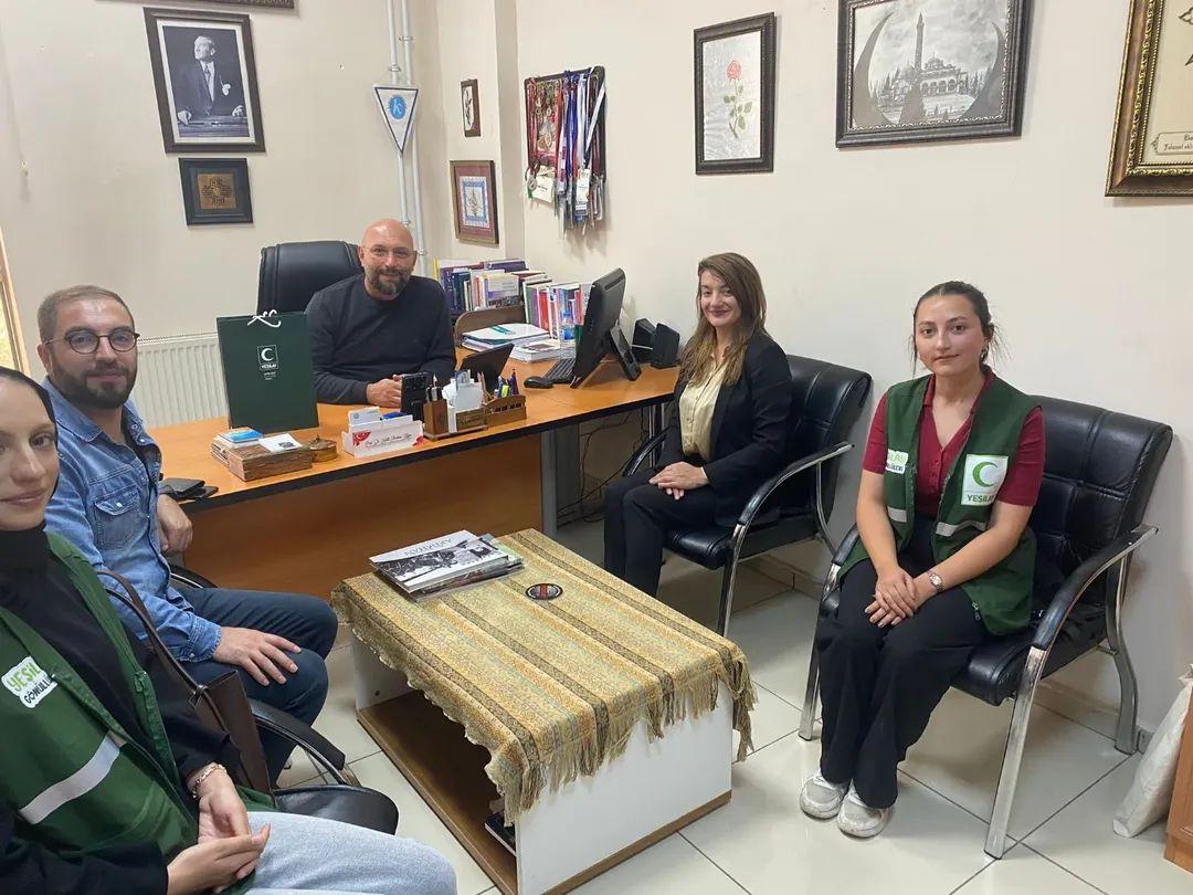 Yeşilay Kars Şubesi'nden Kafkas Üniversitesi’ne anlamlı ziyaret