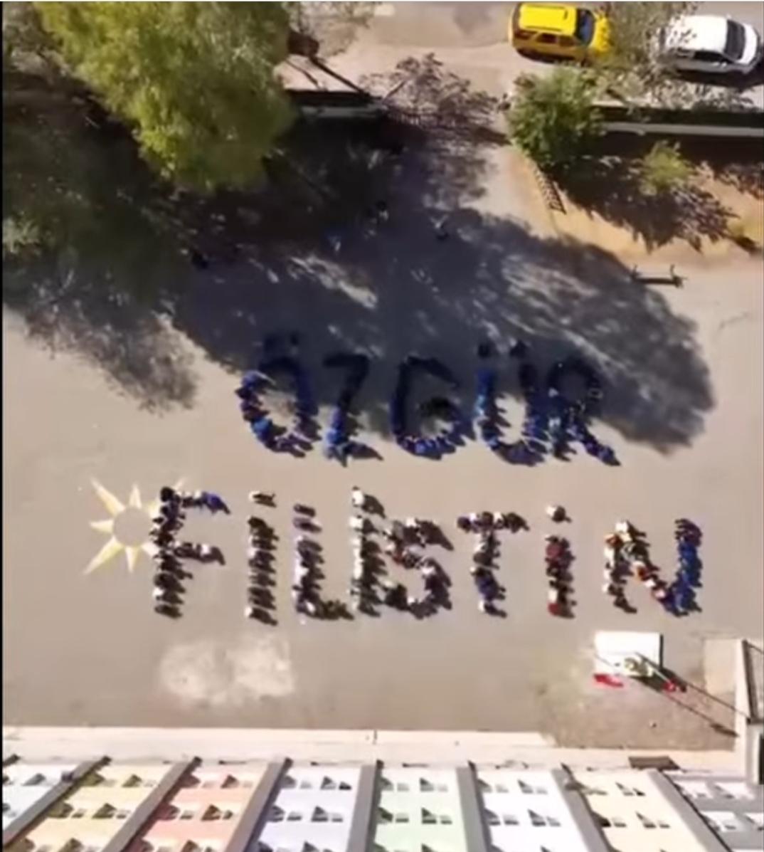 Kars’ta öğrencilerden Filistin’e destek: "Gazze" koreografisiyle farkındalık mesajı