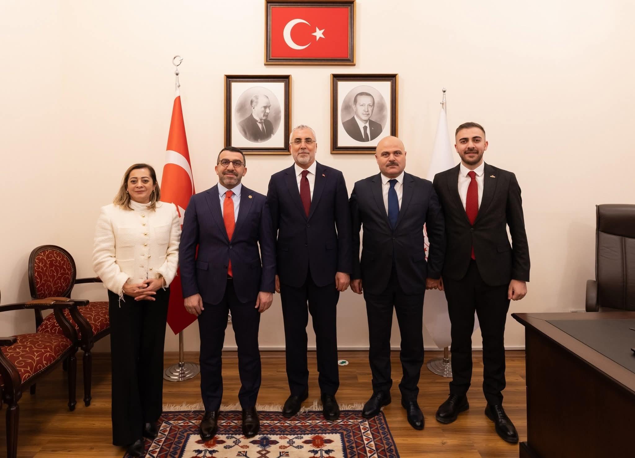 Milletvekili Adem Çalkın'dan Bakan Işıkhan’a ziyaret: Kars’ın talepleri iletildi