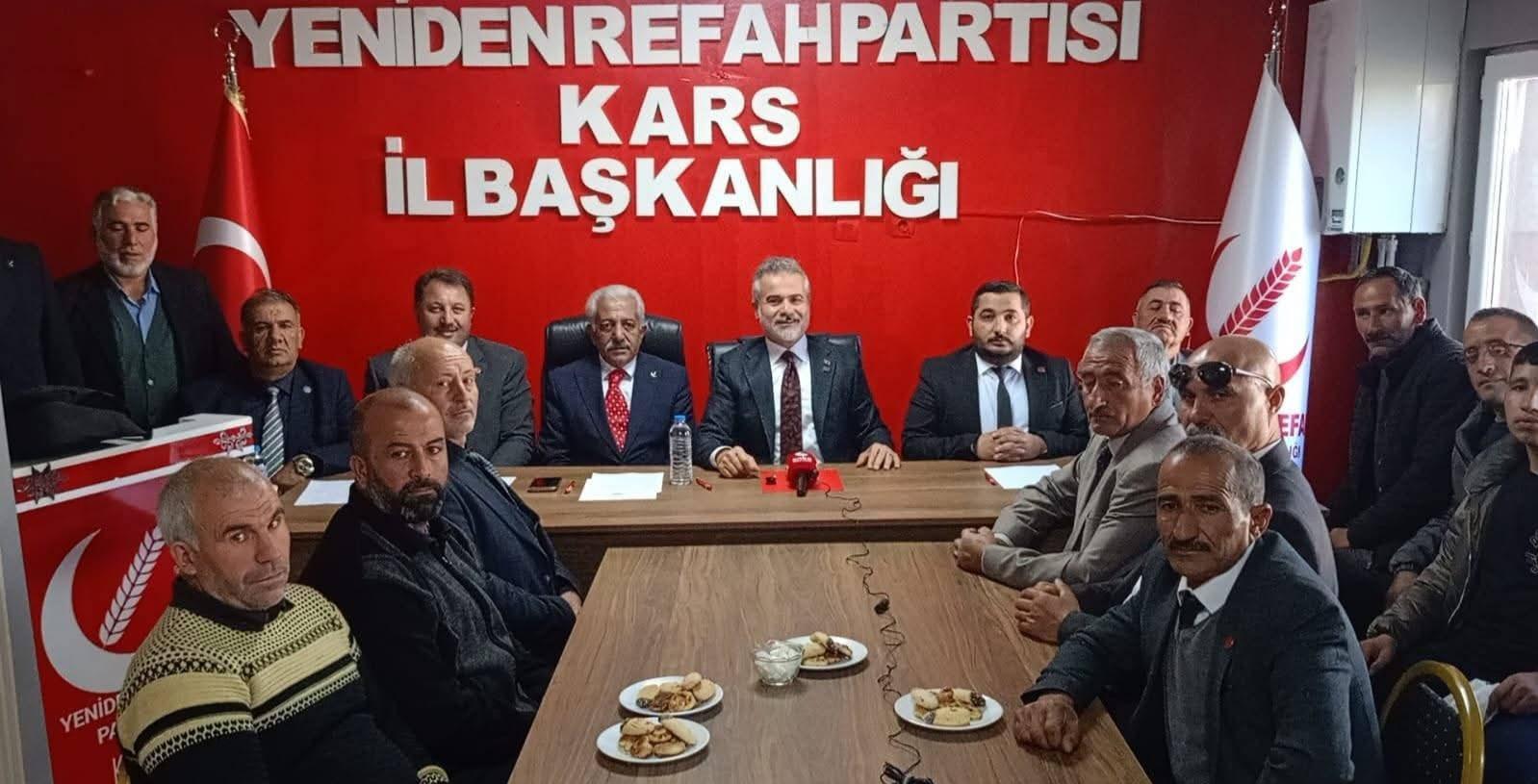 YRP Genel Başkan Yardımcısı Suat Kılıç Kars’ta konuştu: “16 Kasım’da Ankara’da 100 bin kişiyle toplanacağız”