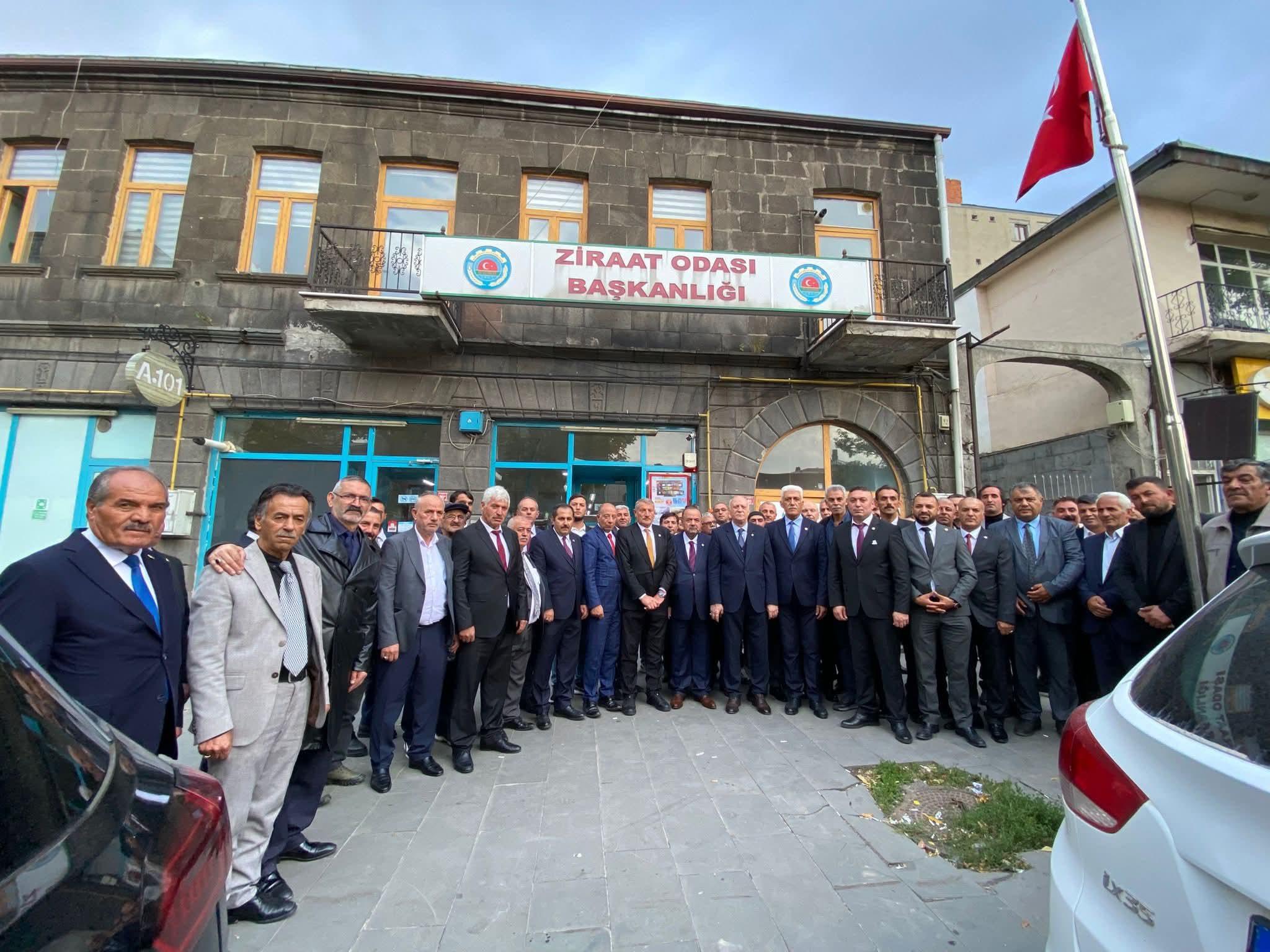 TZOB Genel Başkanı Şemsi Bayraktar Kars’ta üreticilerle buluştu