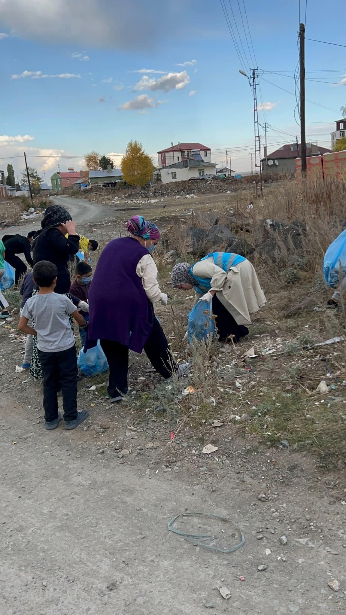 TDV Kars Şubesi Kadın Kollarından Çevre Farkındalığı Etkinliği