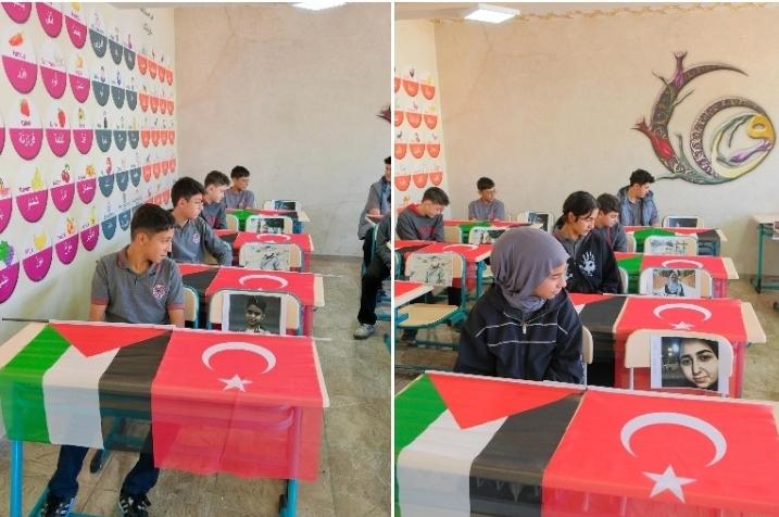 Kars’ta da Gazze ve Filistin için farkındalık etkinlikleri düzenlendi