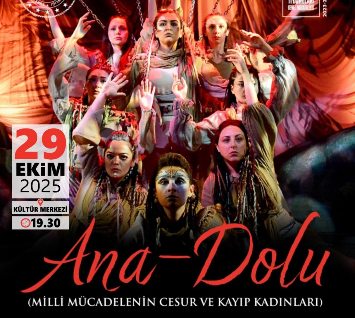 Kars’ta Cumhuriyet Bayramı’na özel anlamlı gösteri: “ANA-DOLU” sahneye çıkıyor