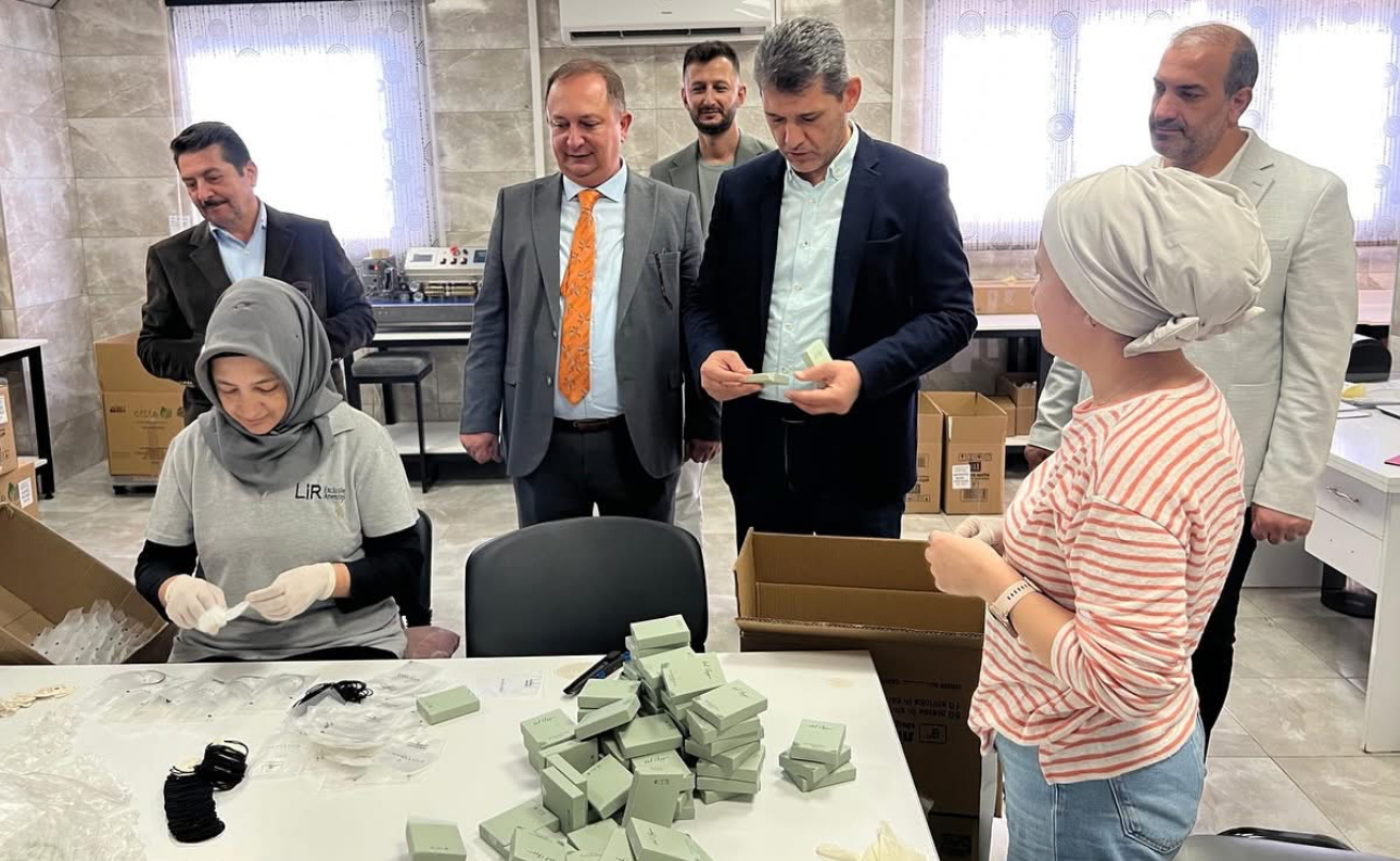 Başkan Çetin, sanayicilerle bir araya geldi