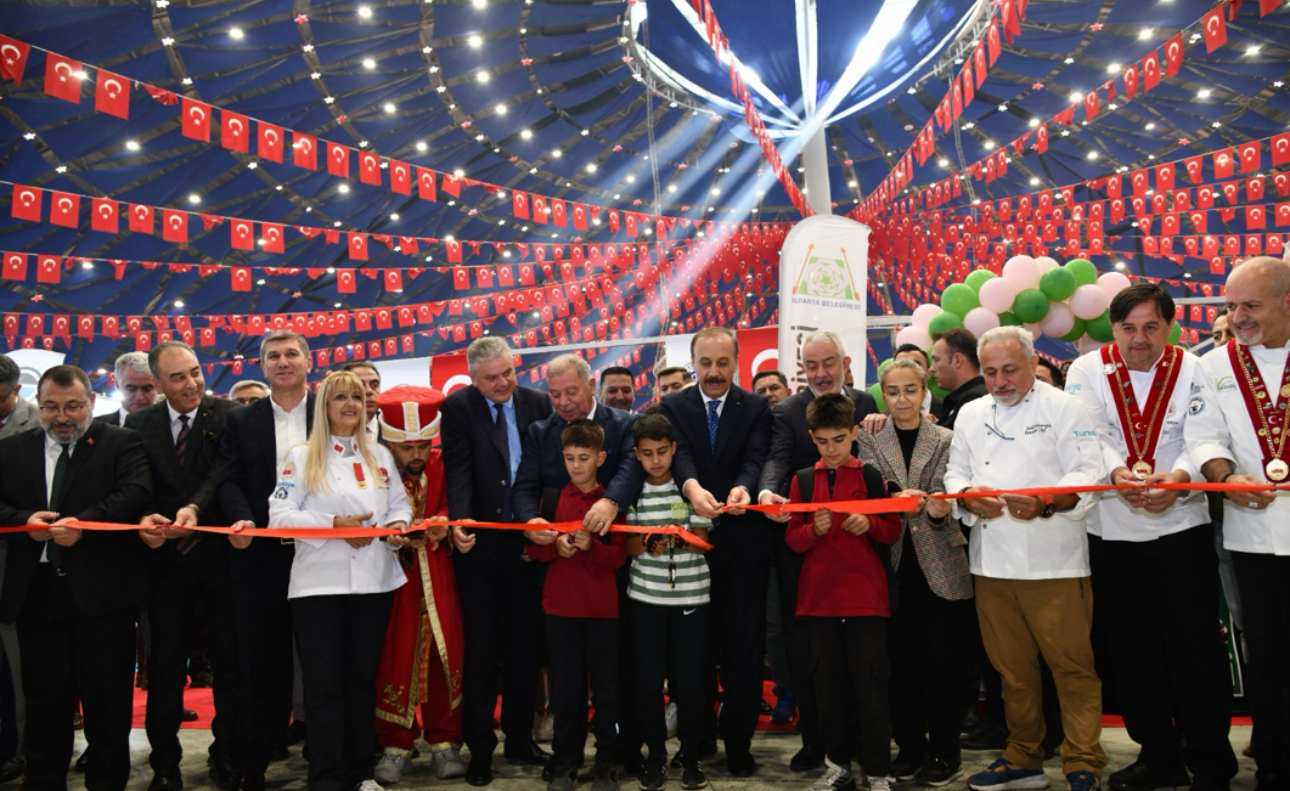 Isparta Turizm ve gastronomi fuarı üçüncü kez kapılarını açtı