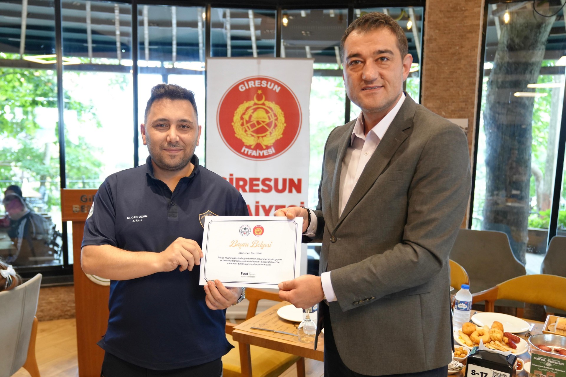 Başkan Köse, İtfaiye Haftası’nda personelle bir araya geldi