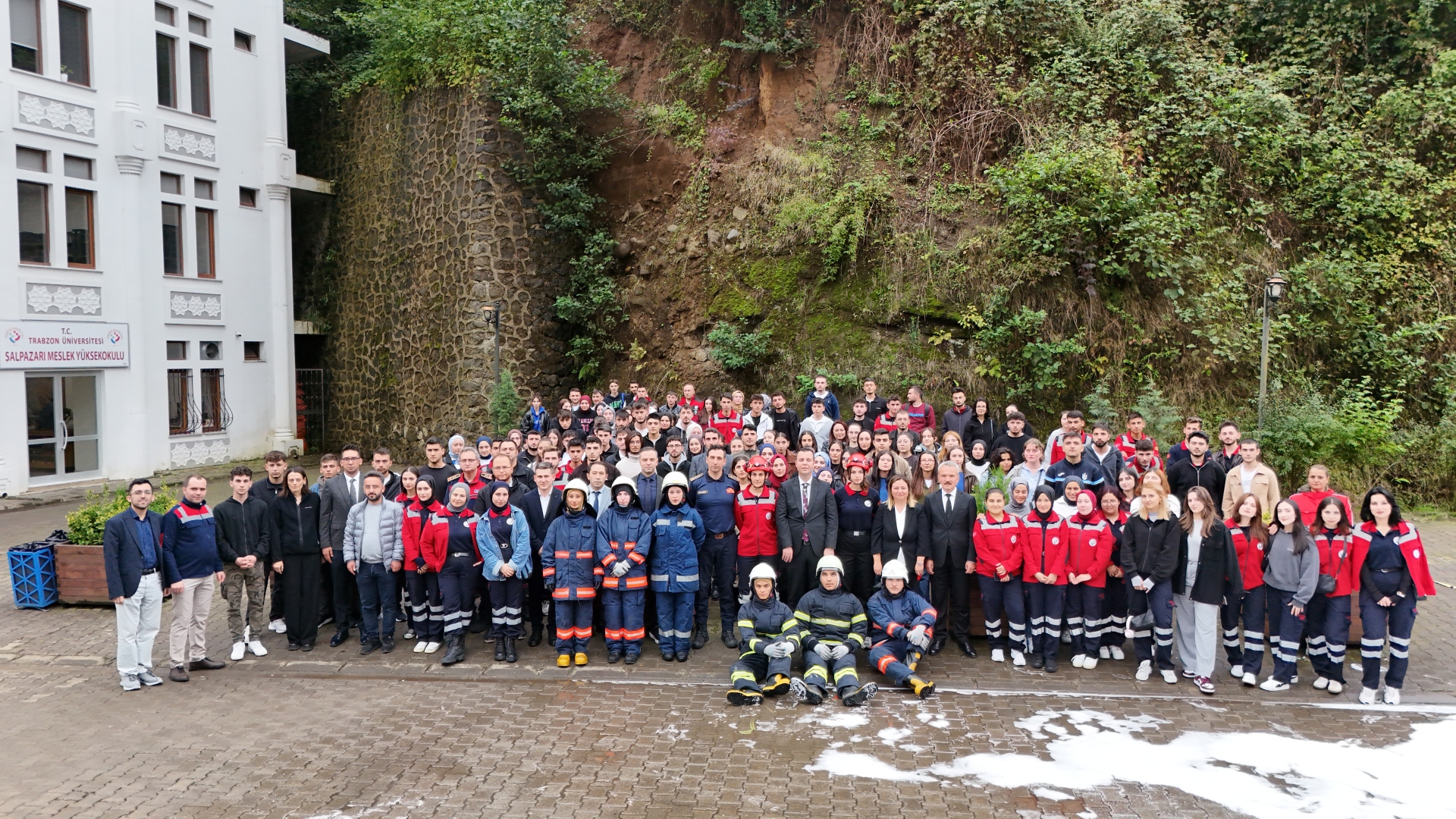 Şalpazarı’nda MYO itfaiye haftasının 311'inci yıl dönümü kutladı
