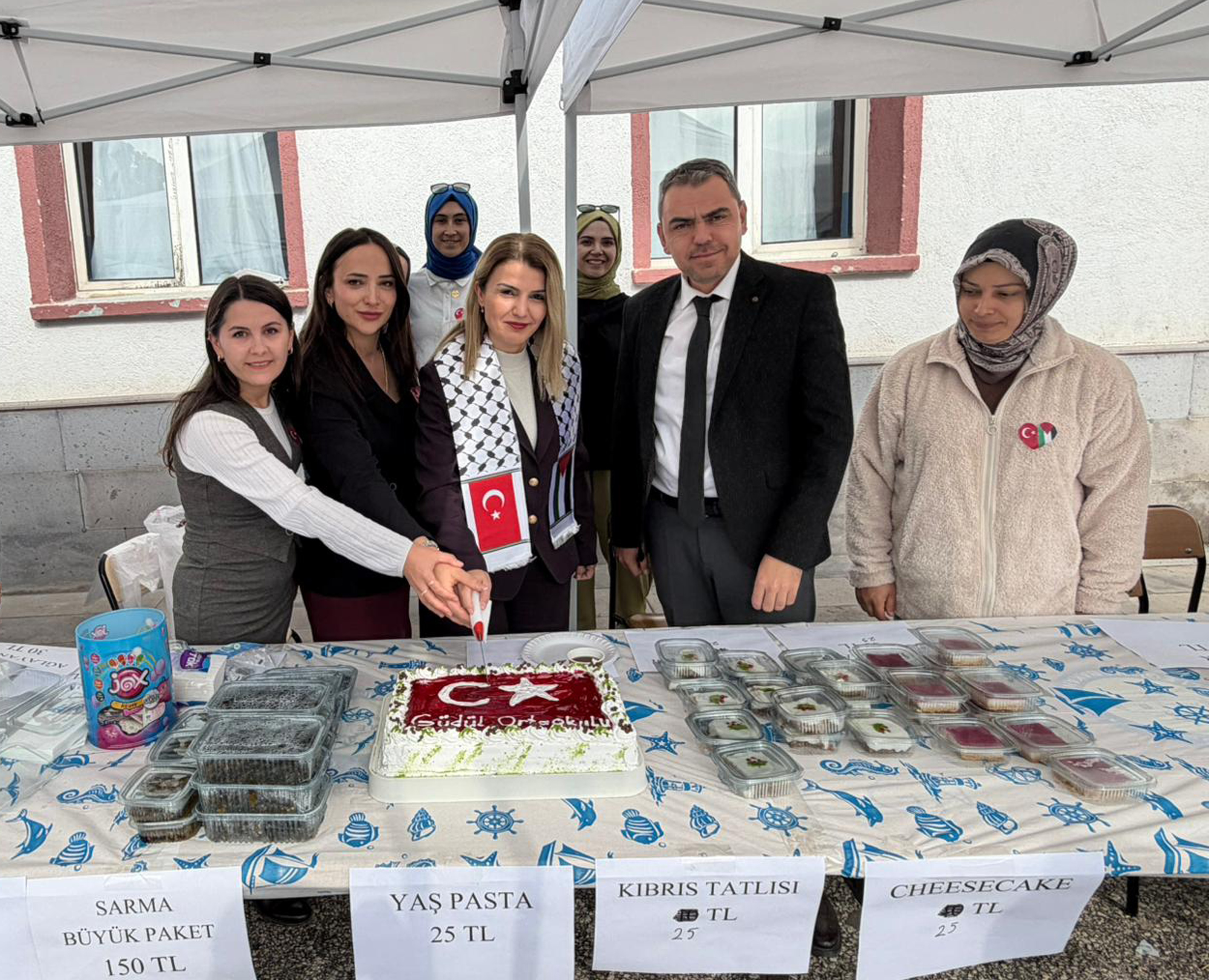 Güdül, Gazze için tek yürek oldu