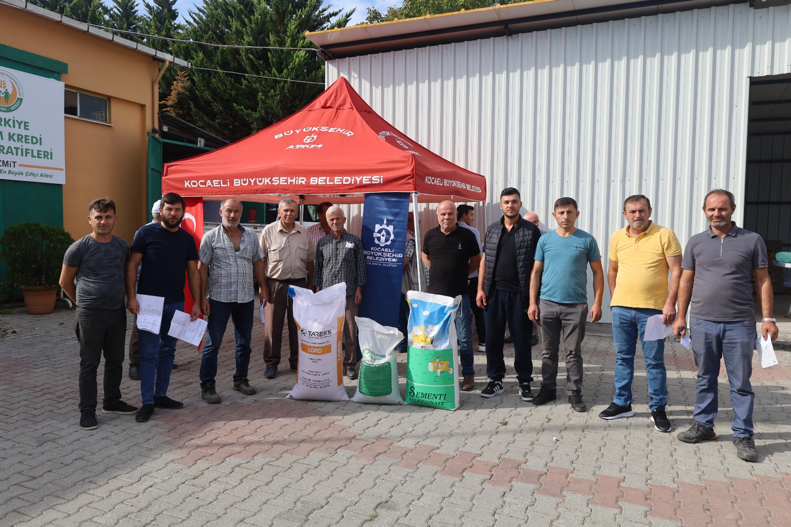 Kocaeli Büyükşehir’den çiftçiye yüzde 75 hibeli tohum desteği