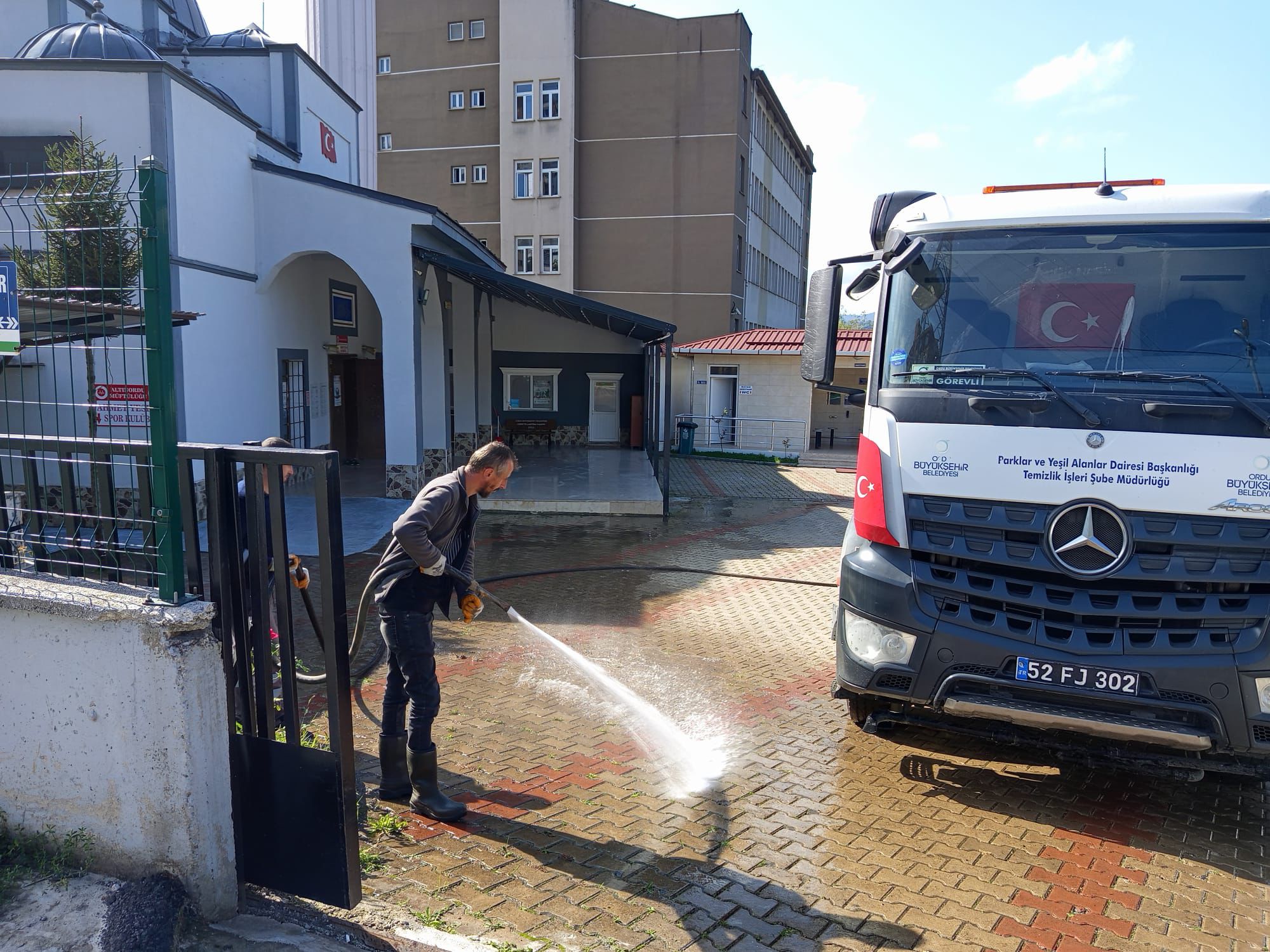 Ordu’da camiler tertemiz