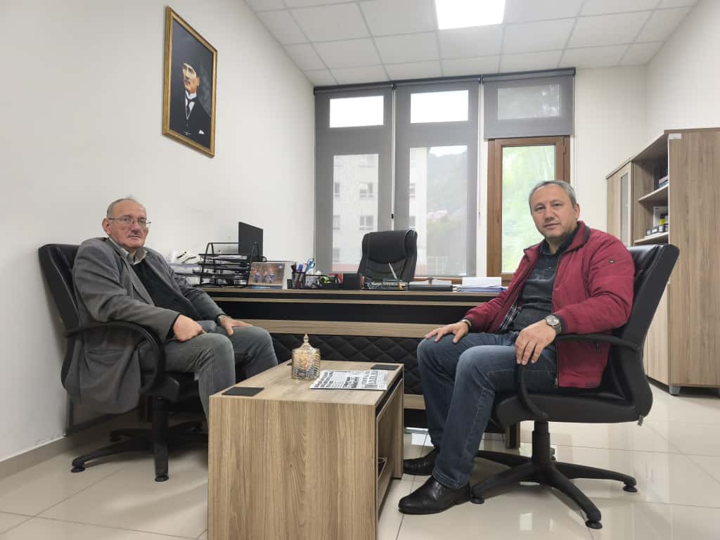 BHA Muhabiri Özcan'dan Türkmen'e ziyaret