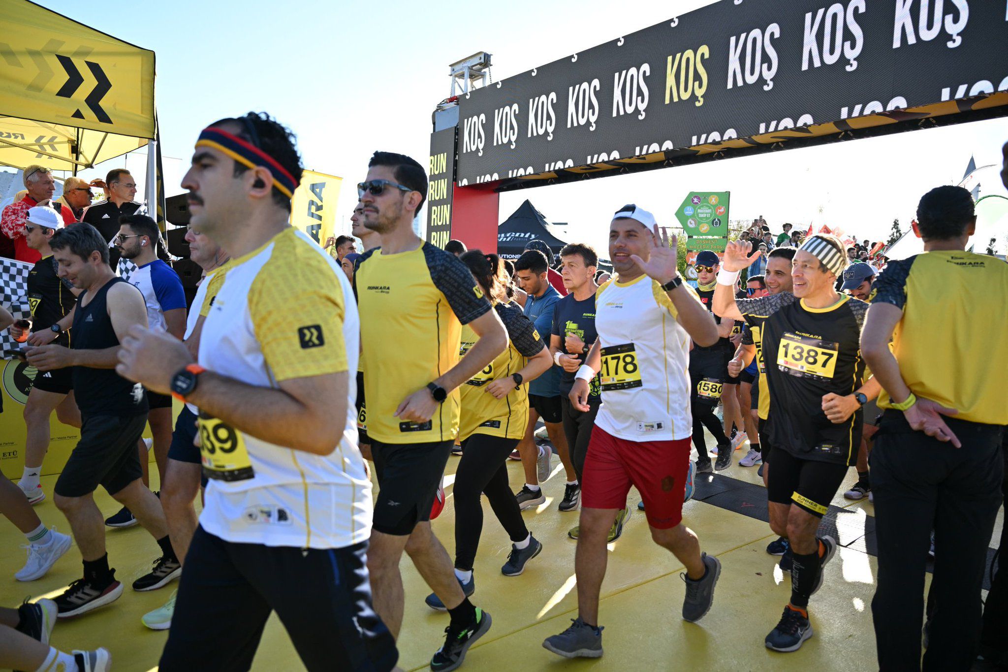 3. Uluslararası Runkara Yarı Maratonu coşkusu başladı