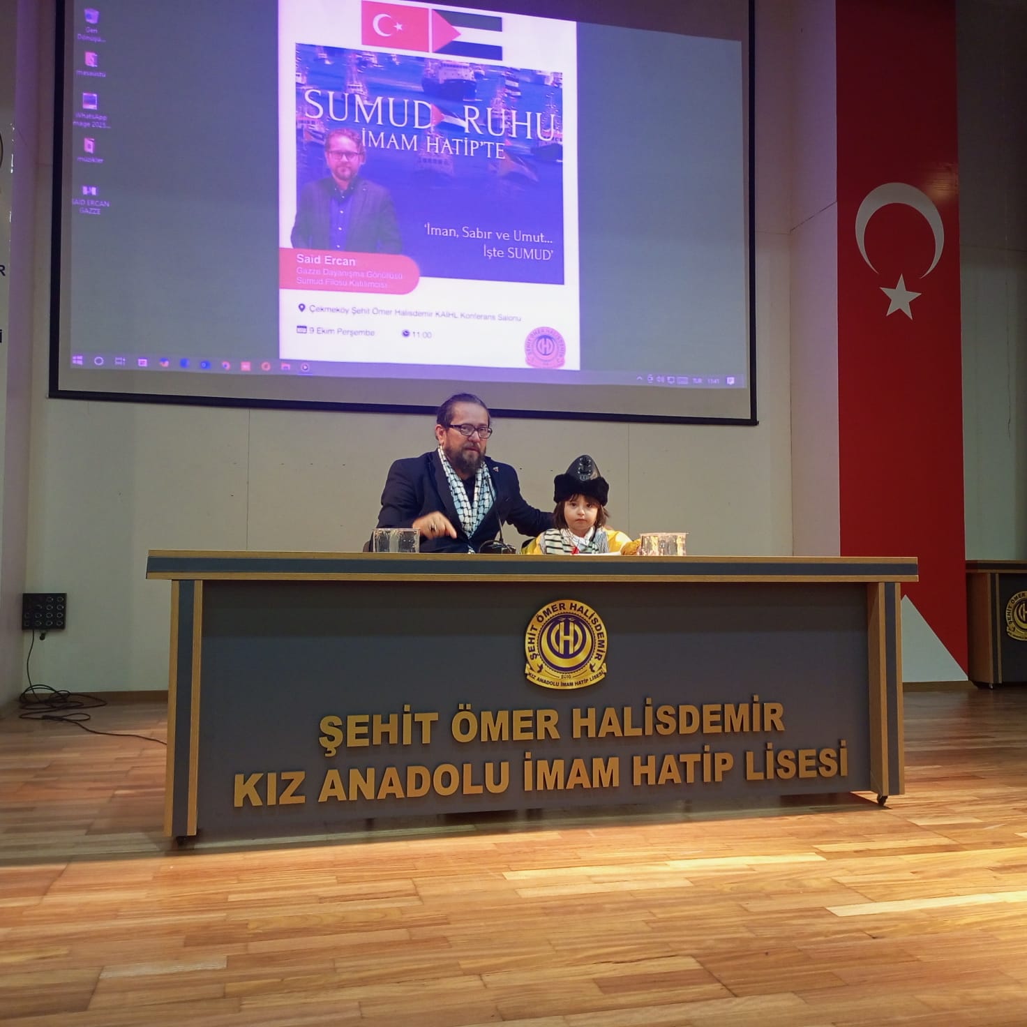 Said Ercan: İsrail çocukların fotoğraflarından bile korkuyor!