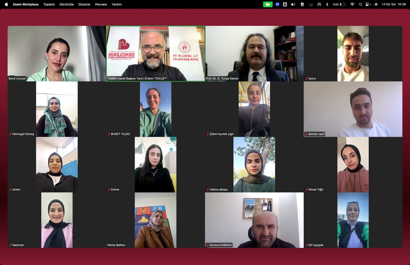 Kahramanmaraş’ta Gençlerin Kriz İletişimi Atölyesi’nde kriz konuşuldu