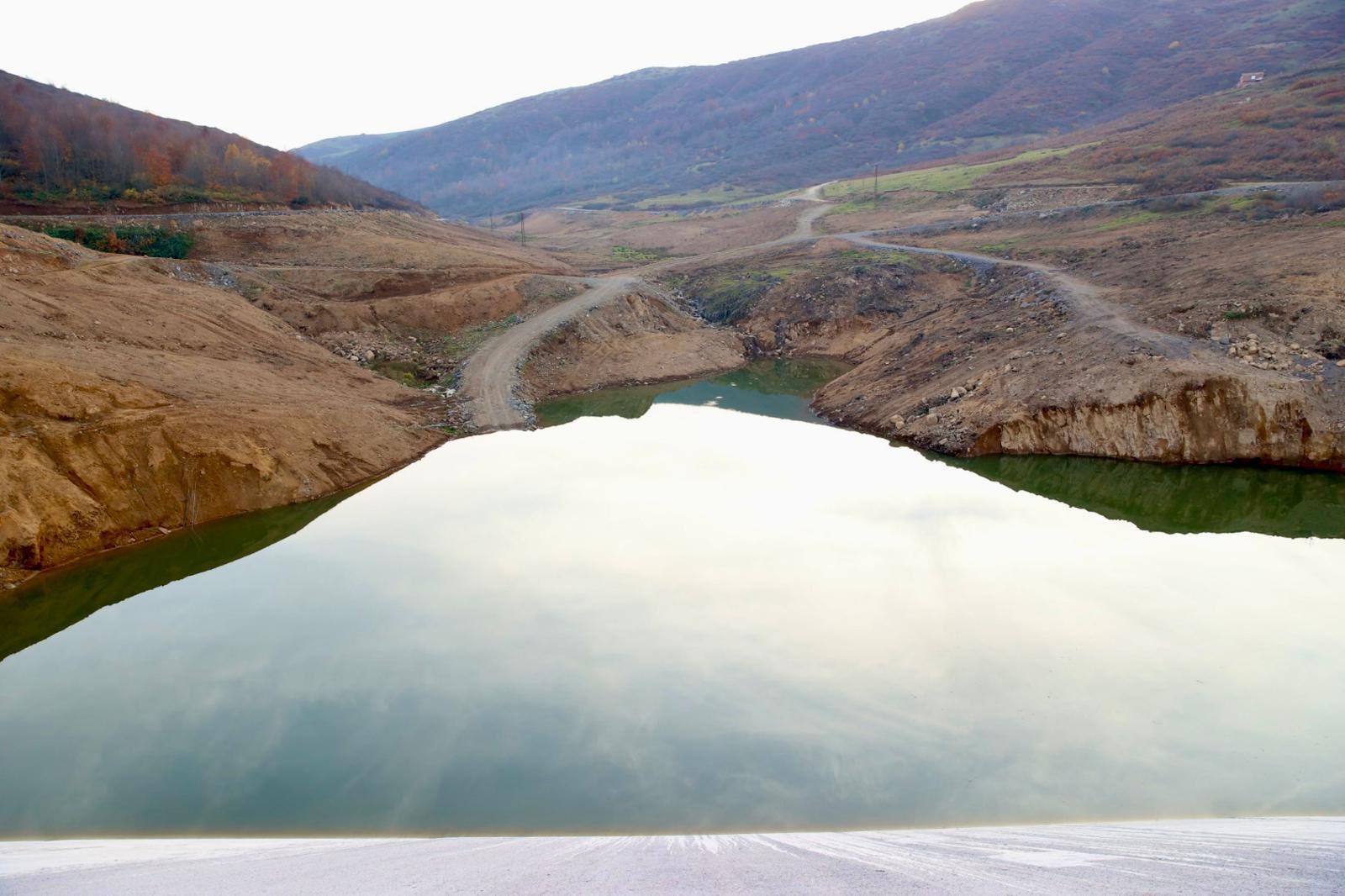 Korgan Barajı’nda su tutumuna başlandı