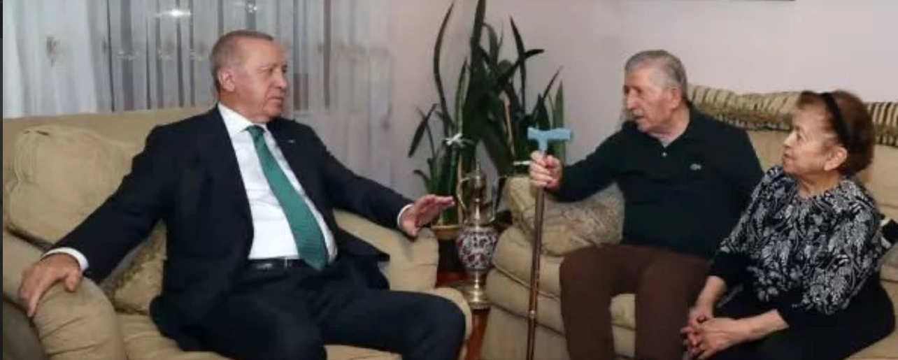 Erdoğan’dan Köksal Toptan’a geçmiş olsun ziyareti