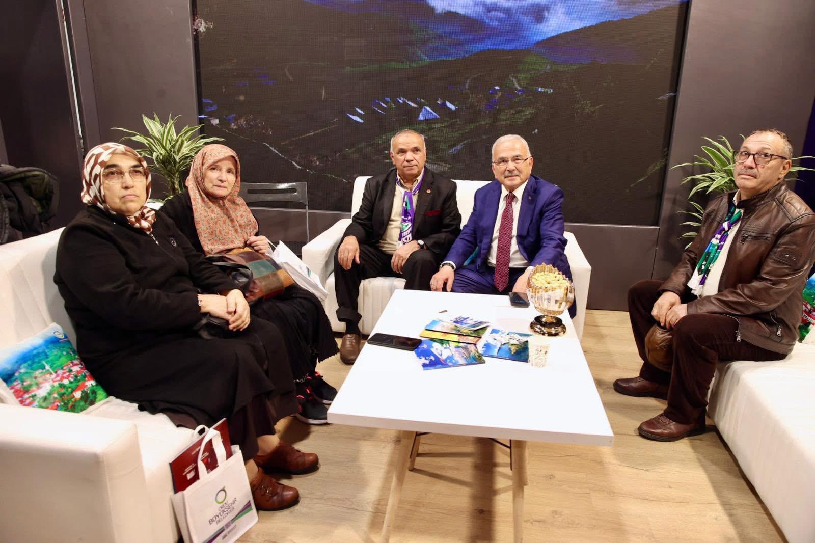 Ordu Büyükşehir Belediyesi standına yoğun ilgi