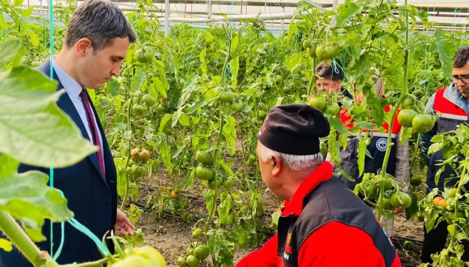 Çamlık’ta tarıma yerinde destek ziyareti