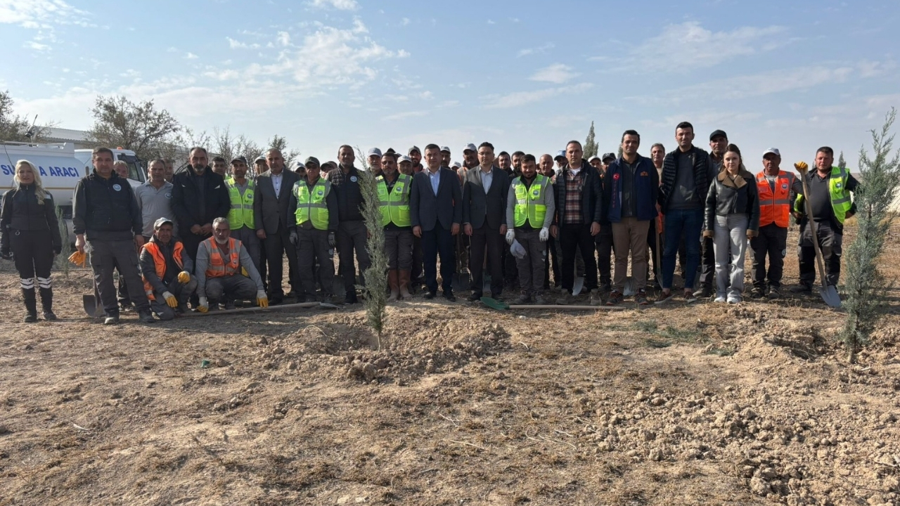 Aksaray OSB’de “Milli Ağaçlandırma Günü”nde 1.111 fidan toprakla buluştu