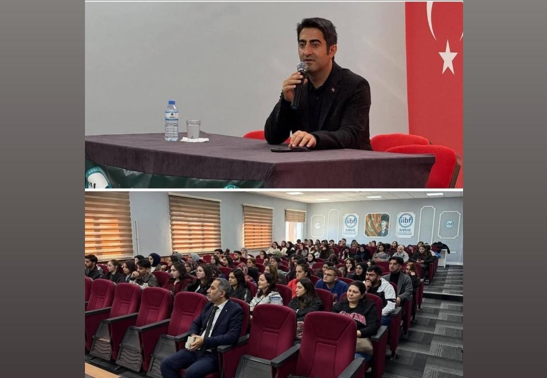 Sarıkamış Kaymakamı Enis Aslantatar, KAÜ’de mesleki deneyimlerini ve kariyer yolculuğunu paylaştı