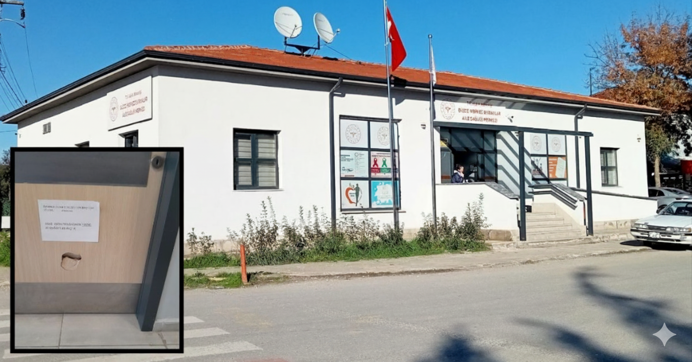 Düzce'de Doktorun "muayene kapısı" tekmelendi