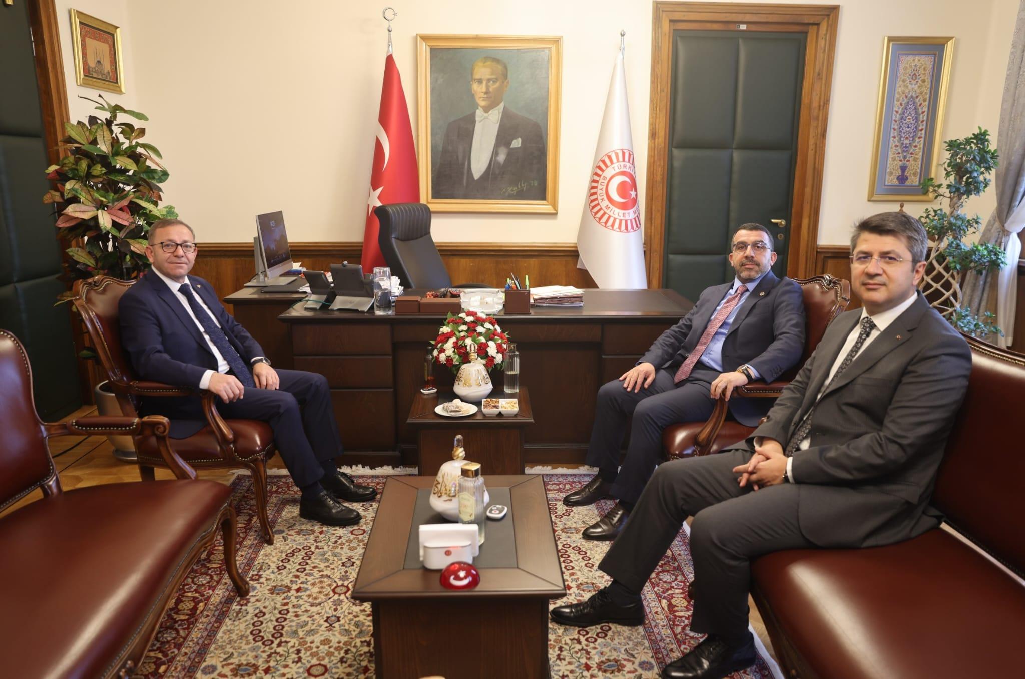 Kars Valisi Ziya Polat, Kars’ın projeleri için Ankara’da temaslarda bulundu