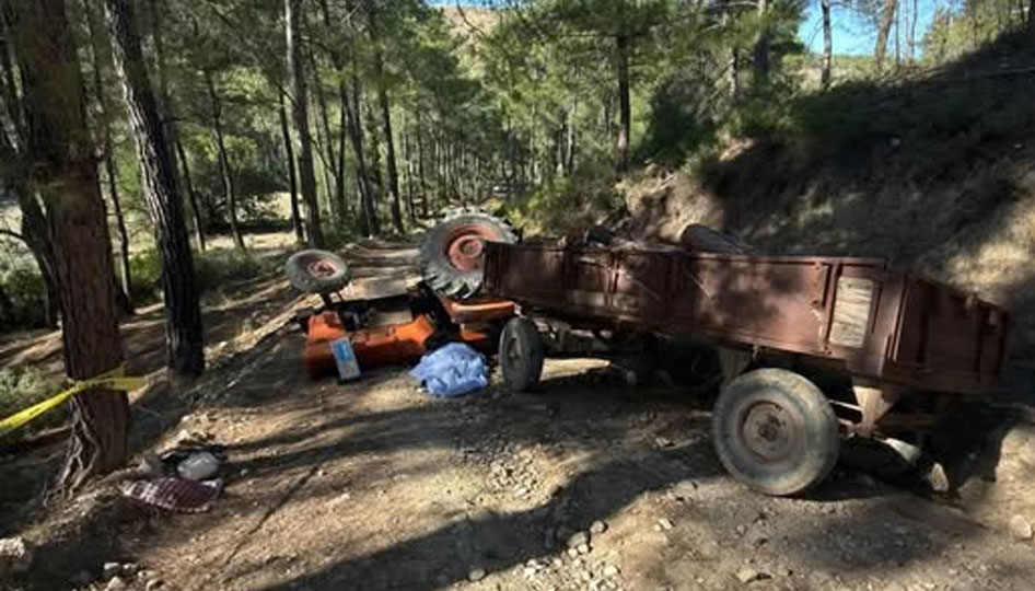 Serik’te traktör kazası: 61 yaşındaki sürücü hayatını kaybetti