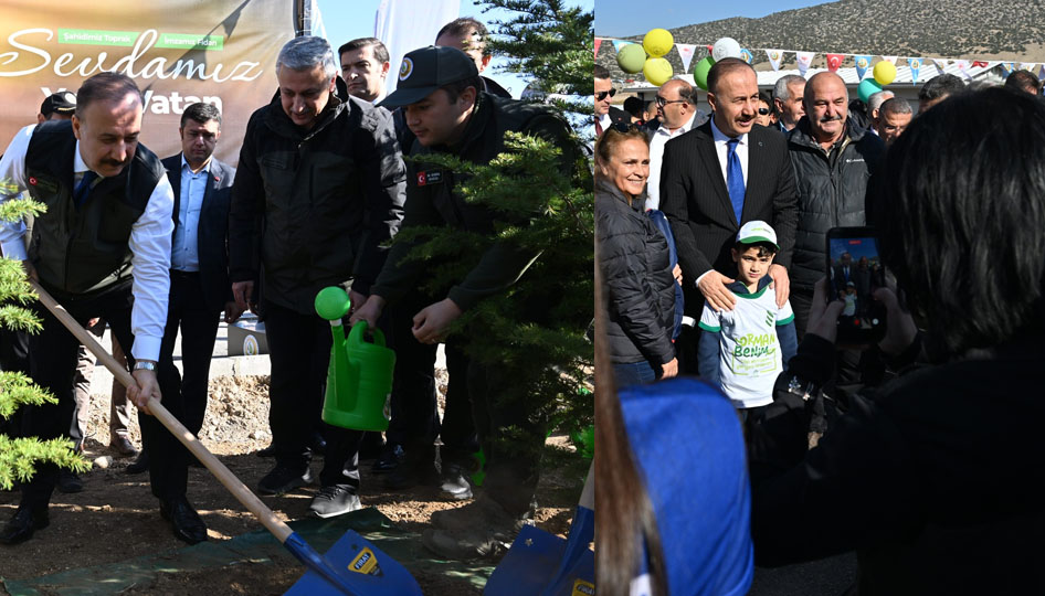 Isparta’da 69 bin 250 fidan toprakla buluştu